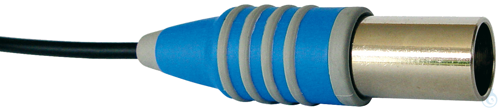 A 1 A, Plug cable combination, DIN instrument plug, 1 m coaxial cable, DIN