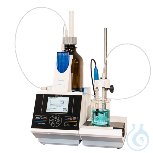 TL 7000-M2/20, TitroLine® 7000 basic unit with magnetic stirrer TM 235 and 20 ml