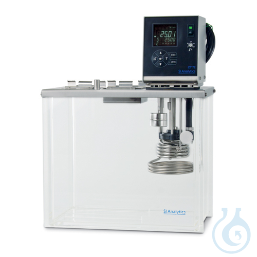 CT72/P 230V, Thermostat with transparent bath, version: 230 V/50 Hz, working