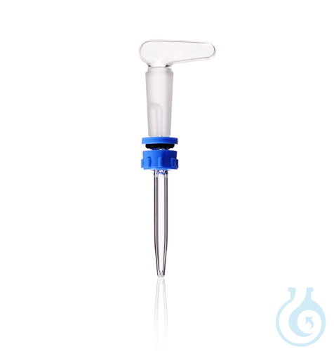 DURAN® Burette Stopcock Key, drilled and ground, with three part retaining devic