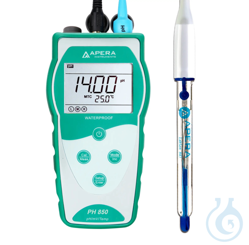 PH850-SB Portable pH Meter for Strong Basic/Alkaline Solutions