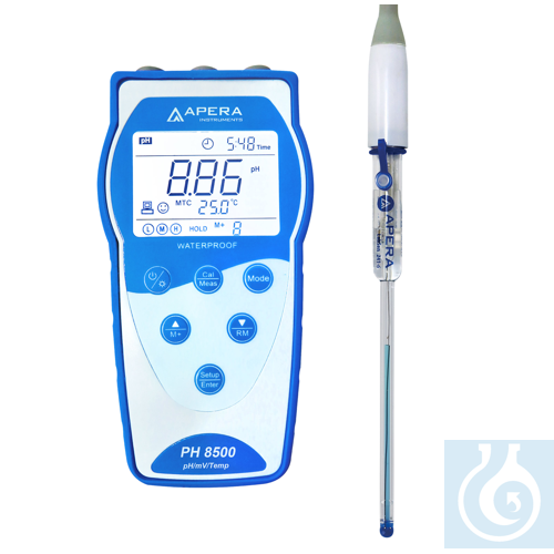 PH8500-MS Portable pH Meter for Test Tubes and Small Sample Volumes