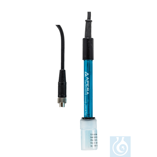 201T-S 3-in-1 pH/temperature Electrode, ATC enabled, 8-pin Connector