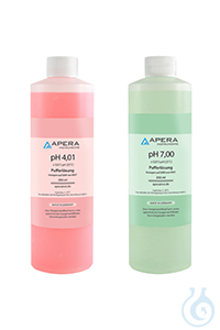 Calibration solution set pH 4.01 / 7.00