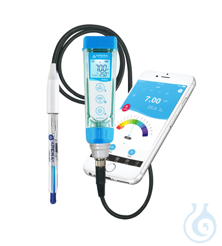 PH60-Z Smart Pocket pH Tester (powered by ZenTest Mobile App)