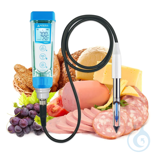 PH60-Z Smart Pocket pH Tester (powered by ZenTest Mobile App)