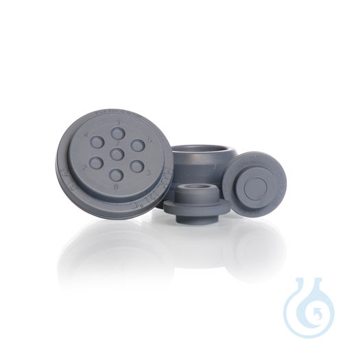 DURAN® Bromobutyl Rubber Stopper, for GL 25 and GL 45 Laboratory bottles