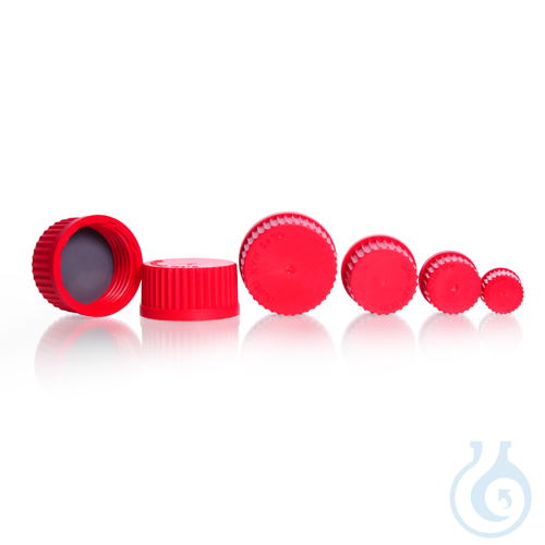 DURAN® High Temperature Screw Cap (PBT, red)