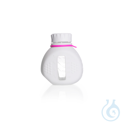 DURAN® TILT Bottle Light Shield, silicone rubber, white