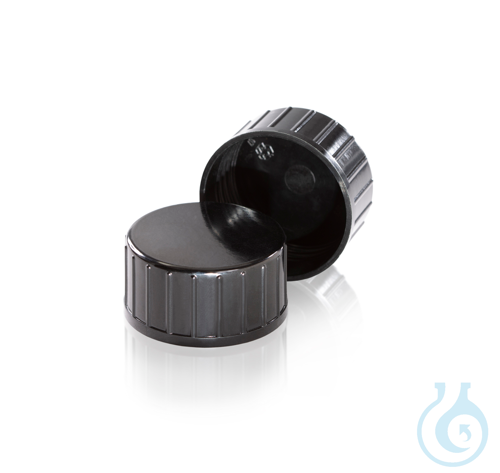 DURAN® Over-cap, 45 mm, black Phenolic
