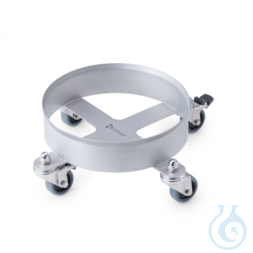 DURAN® Metal Wheeled Dolly, for DURAN® GL 45 bottle 10 L (stainless steel)