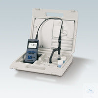 Oxi 3205 SET 1, Easy-to-operate, robust DO meter with backlit LCD graphic displa