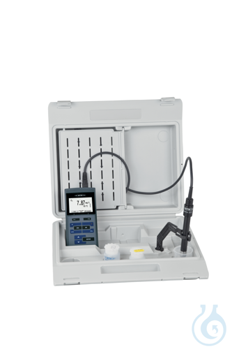 Oxi 3310 SET 1, Professional, field proven DO meter with backlit graphic display