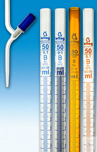 BURETTES,-DIN B,100 ML:0,2 AMBER GLASS,