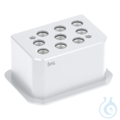 Block For 9 X 5mL Eppendorf Tubes