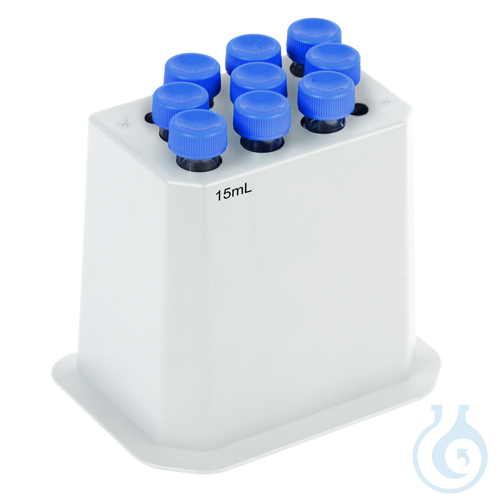 Block For 9 X 15 mL Conical Tubes