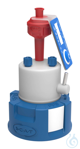 Safety Cap II, V2.0, GL45, with shut-off, Type 1