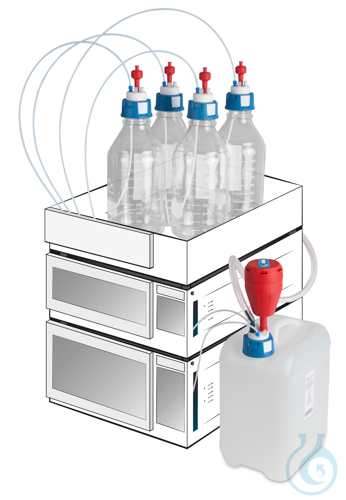 HPLC Supply and Waste Set, V2.0
