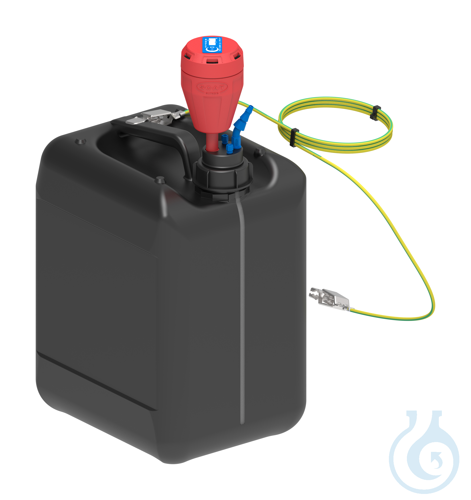 HPLC Waste-Set 14, electrostatic conductive