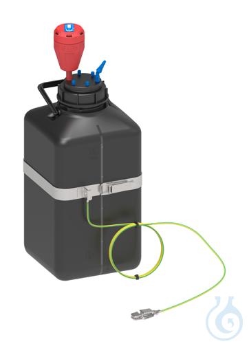 HPLC-afvalset 19, elektrostatisch geleidend