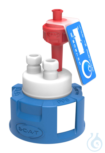 Safety Cap II, V2.0, GL45, preparative, Type 3
