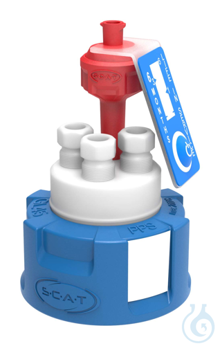 Safety Cap III, V2.0, GL45, preparative