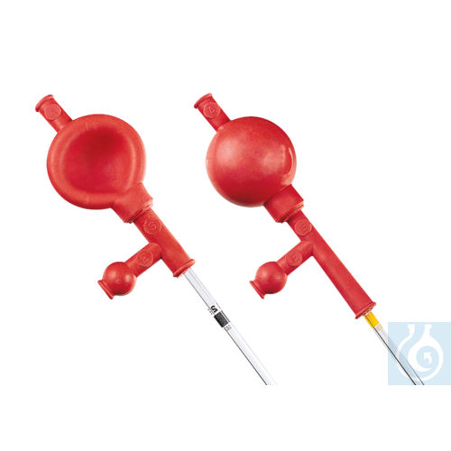 neoChoice Pipettierball Peleus mit 3 Ventilen für Pipetten bis 10 ml, blau