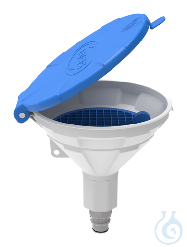 Lid funnel ''MARCO'', V2.0 - Quick-Lock Connector / Justrite