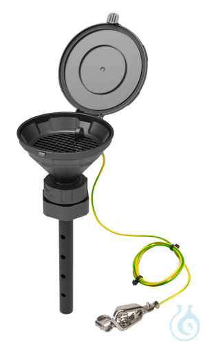 Funnel with lid ''MARCO'', V2.0, S65, el, Type 2, conductive, with lance (220
