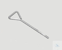 Inoculating hook made of glass (Drigalski-hook)