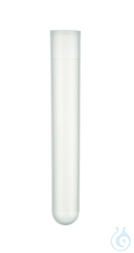 Test Tubes, PP, 12 x 75 mm, round bottom