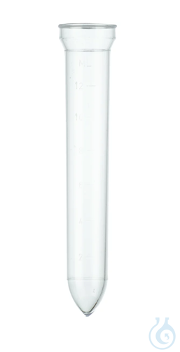 Test Tubes, PS, 18 x 105 mm, conical bottom