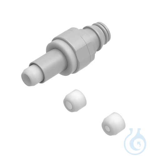 Quick-Lock Connector (m), incl. 1x PFA-ferrule