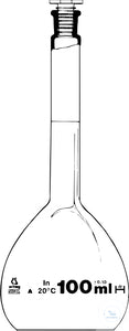 Volumetric flask, 1000 ml, A, CC, ST 24/29,