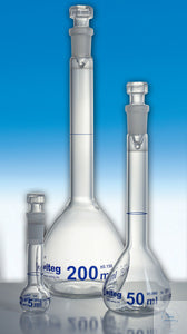 Volumetric flasks, 150 ml, class A, CC, ST 14/23,