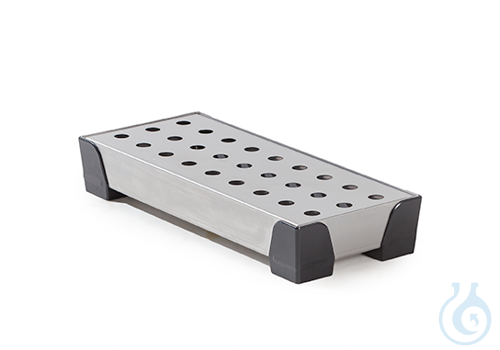 Sump for small containers, stainless steel PE feet V=7L, 250x600x95