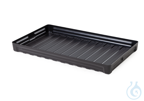 Sump for small containers PE black V=30L, 995x595x90