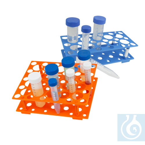 Moonlab® Kombirack für Zentrifugenröhrchen, PP, 18 x 15 ml, 10 x 50 ml