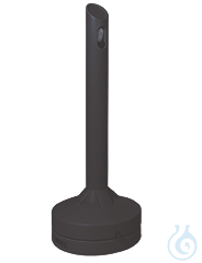 Ashtray PE beige, 15 L