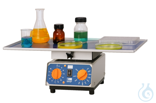 Shaker with platform, CE ca. 40 x 20 cm