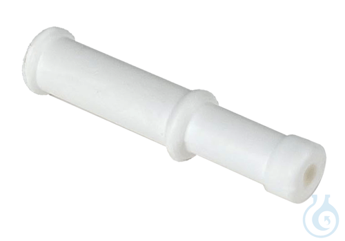 Mouthpieces of polystyrene, white