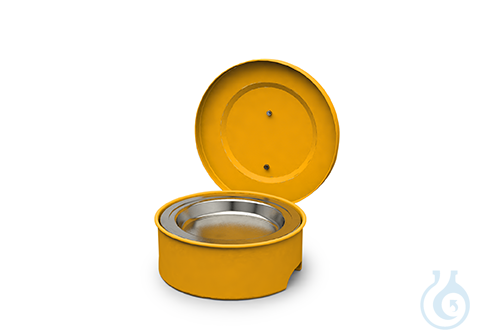 Small parts cleaner sh.steel coat. yellow V=2 L, 264x264x95