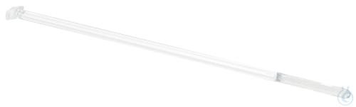 Stirring spatula of plastic, with crossbar