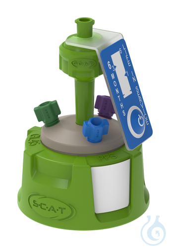 Safety Cap III, GreenLine, GL45, PEEK, PFAS Analytic