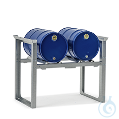 Stacking rack for 2x60-L drum, stackable 3 times, 1049x682x837