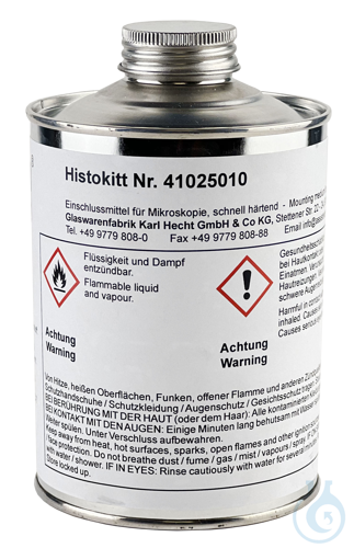 Histokitt, mounting medium for histology / microscopy 500 ml