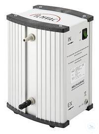 MP 065 E, 10L/min, 100mbar, 2.5bar, 90-260V, 50/60Hz with AC/DC adapter, Schuko,