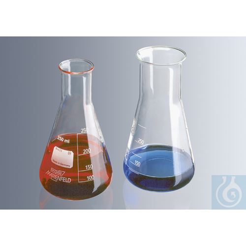 Erlenmeyer flasks 100 ml, narrow neck,