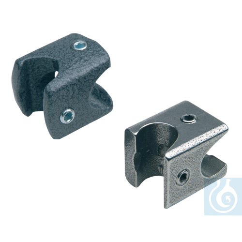 neoChoice Mini-Doppelmuffe, würfelförmig, 24 x 24 x 30 mm, lackiert, 13 mm Spann