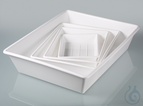 Laboratory trays/spill throughs set (4pcs.1-15l)